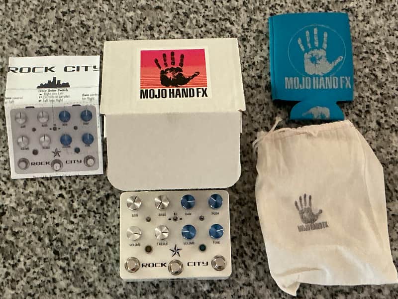 Mojo Hand FX Rock City Dual Overdrive 2025 - White image 1