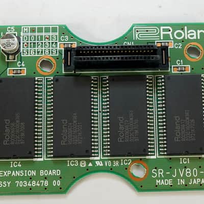 Roland SR-JV80-05 World Expansion Board 1990s - Green image 2
