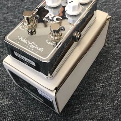 Xotic RC Booster Overdrive Boost Pedal V2 Chrome. New! image 2
