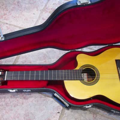 Ramirez CWR2 Classical Guitar, 1994, Cut 2 Studio Series, Cutaway, L.R. Braggs Electronics, Case image 1