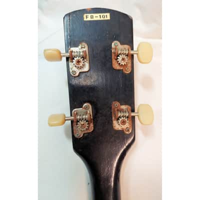 Pirles 4-String Tenor Banjo Rare Vintage w/ Original Hard Case Ready to Restore image 17