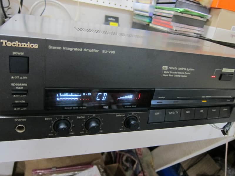 Technics SU-V98 Stereo Integrated Amp New Class A, Phono, Powerful