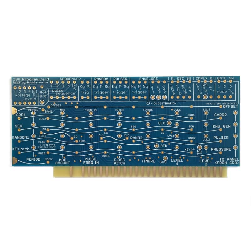 Buchla - Retro Program Card (BU-RPC) image 1