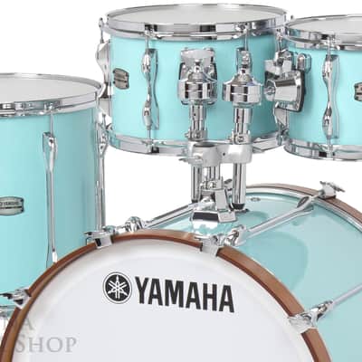 Yamaha Recording Custom 5pc Drum Shell Set - Surf Green - In Stock image 3