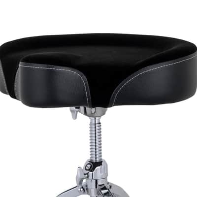 MAPEX - T865 Seggiolino a sella con seduta in tessuto nero Serie 800 image 2