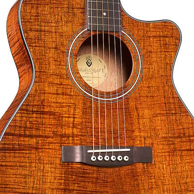 GUILD - OM-260CE Deluxe Blackwood Nat image 4