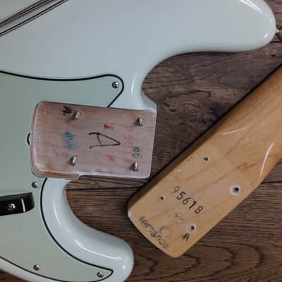 Fender American Vintage '63 Precision Bass 2013 Olympic White image 12