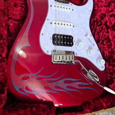 Fender American Standard Stratocaster with Matching Headstock, Rosewood Fretboard 1995 - Candy Apple Red with UPGRADES image 3