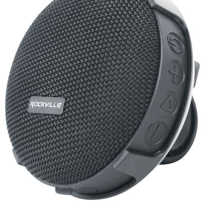 2 Rockville R-GO Wireless Link Waterproof Portable Bluetooth Speakers+Bike Mount image 3