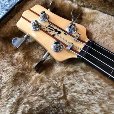 Vintage 4 String Wal MK1 Fretless Electric Bass Guitar 1986, Walnut Facings *BEAUTIFUL* image 10