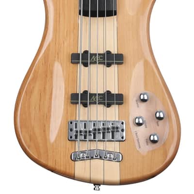 Warwick RockBass Streamer NT I 5-string Fretless Bass Guitar - Natural image 1