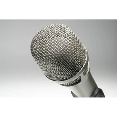Neumann KMS 104 Plus Cardioid Condenser Handheld Vocal Microphone with On-Stage Stands MS7701B Boom Mic Stand and XLR Cable image 2