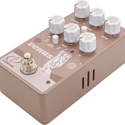 Crazy Tube Circuits Venus Overdrive Effects Pedal, Original Beige image 2