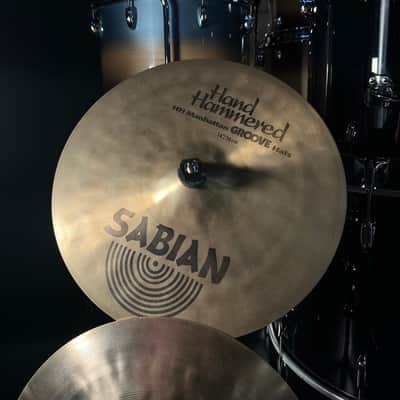 Sabian Hand Hammered 14" Manhattan Groove Hi Hats Pair (Bag 1) image 2