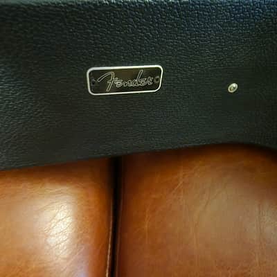 Fender Dreadnaught Case Modern - Black Tolex image 2