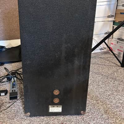 Peavey XR600B Powered Mixer and Peavey T-300 Speaker Pair (Model 1210TS) 8 Ohms (1980s) image 5