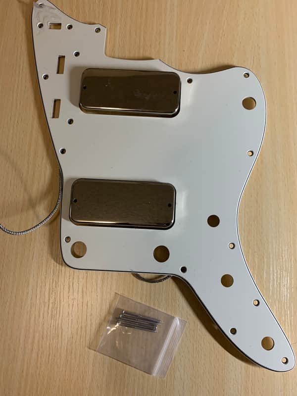 Fender Squier “Thunderblaster” thunderbird bass HB loaded pickguard for Jazzmasters (FREE SHIPPING) image 1