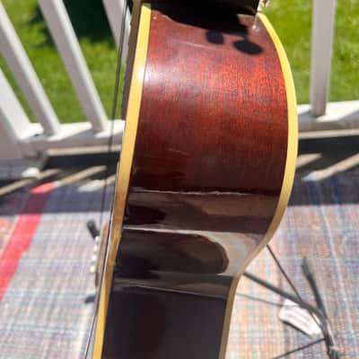 Acoustic Electric Tenor Guitar - Harmony w carrying bag image 11