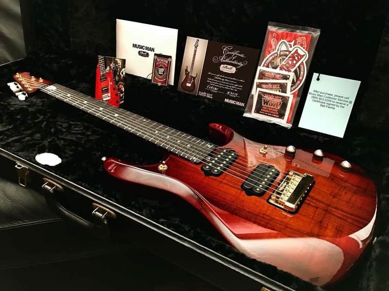 Ernie Ball Music Man JP7 KOA BFR 7 String John Petrucci w/ BFR