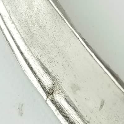 Ludwig & Ludwig NOB 14" Single-Flange Nickel-Brass Snare/Floor Tom Drum Rim/Hoop image 5