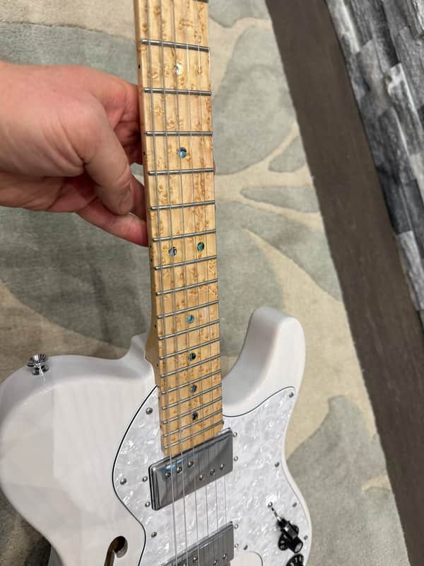 Warmoth Fender 72 Telecaster Thinline Birdseye Maple Neck CuNife