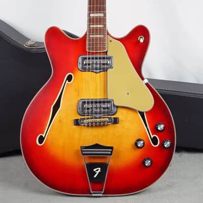 1966 Fender Coronado II, Sunburst image 1