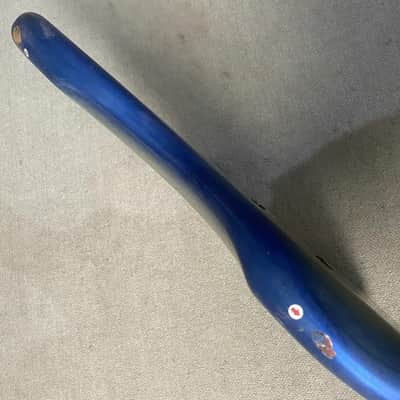 Blue Burst 4 String Electric Bass Basswood Body DIY Project image 5