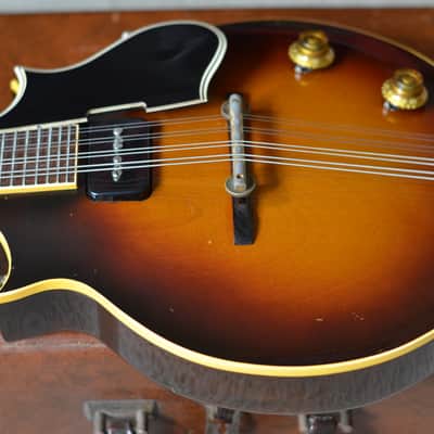 Vintage 1957 Gibson EM-200 solidbody electric florentine mandolin image 16