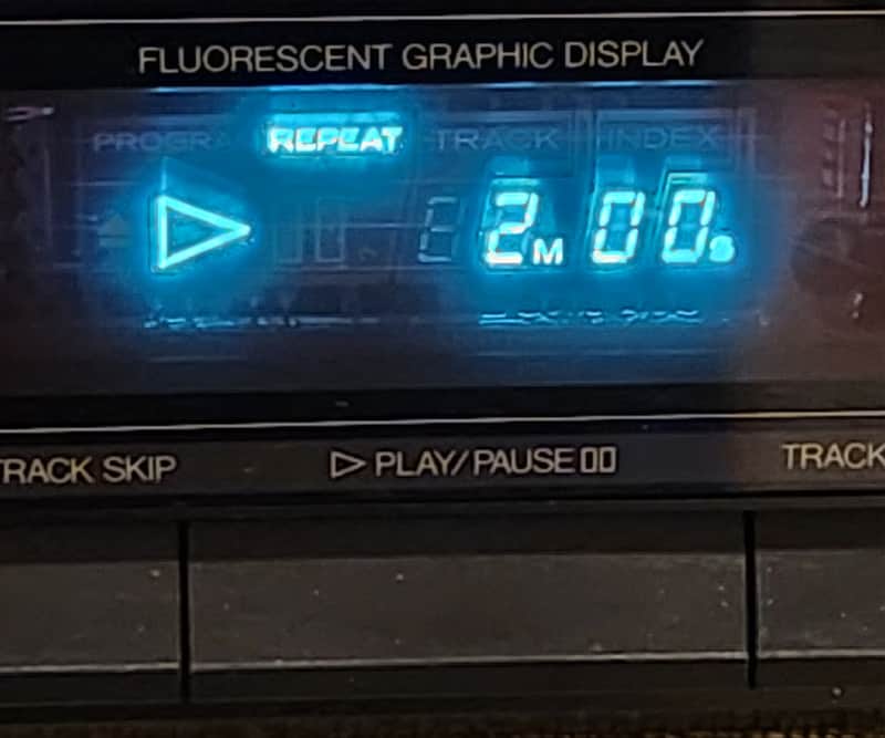Emerson Emerson CD-175R vintage, single-disc home CD player 80s  - Black image 1