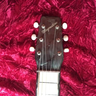 Magnatone Lap Steel Vintage 1950s Grey Pearl w/ Original Case+ image 2