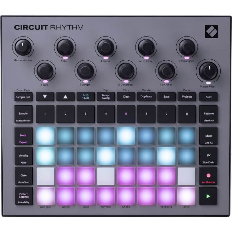 Novation Circuit Rhythm Standalone Beatmaking Sampler image 1