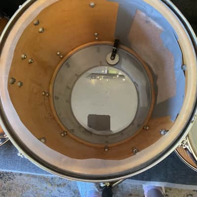 Ludwig Standard Gold Astro Drum Kit 4 Piece 1971 image 11