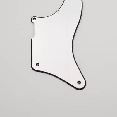 silver mirror aluminium pickguard for us/mex fender cabronita telecaster guitar image 2