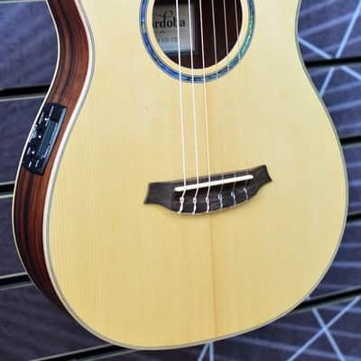 Cordoba Mini II EB-CE Travel Electro Nylon Guitar image 2