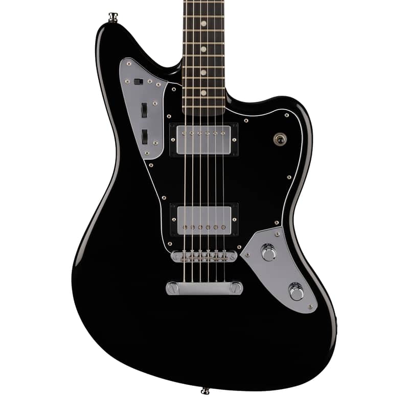 Fender Limited Edition Player Fusion Jaguar Baritone Black Pre-Order image 1