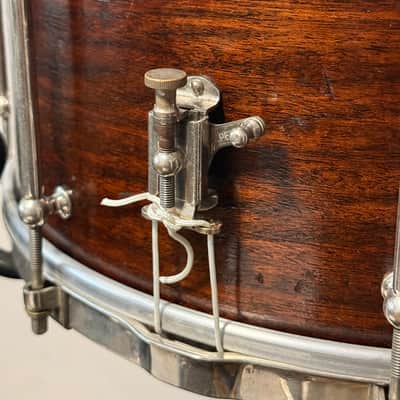 Ludwig & Ludwig 8-lug solid mahogany-1922 image 3