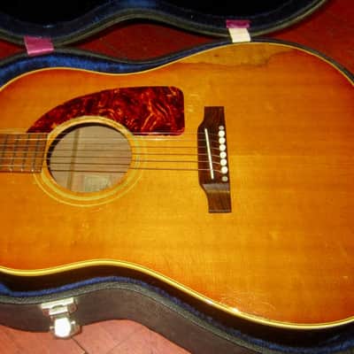1965 Epiphone FT-79 Texan Sunburst w/ Original Hardshell Case image 11