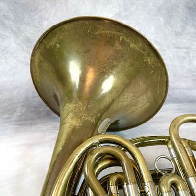 F.E. Olds F/Bb Double French Horn 4 Valve With Case image 7