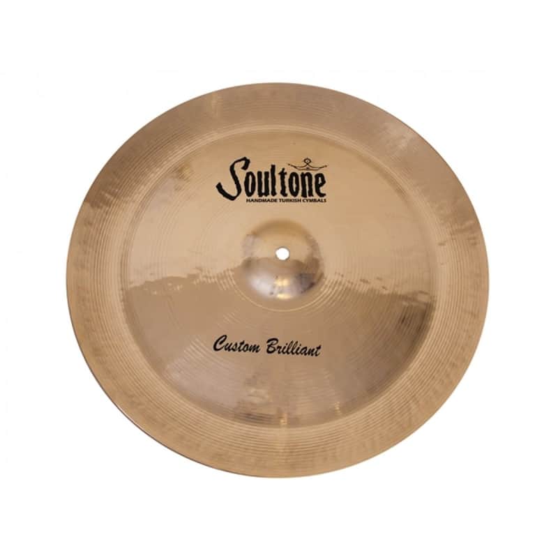 Soultone Custom Brilliant 16" China Cymbals. Authorized Dealer. Free Shipping