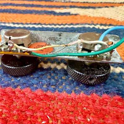 1963 Fender Jazzmaster Rhythm Circuit Harness  w/Pots, Wheels & Switch Pre CBS Vintage 1960's image 7