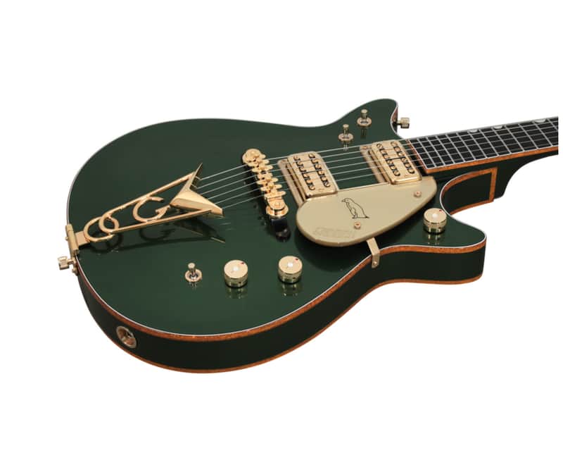 Gretsch Custom Shop Masterbuilt Stephen Stern 1962 Penguin Double Cutaway G6134 - elegant Cadillac Green (rare & unplayed) image 1