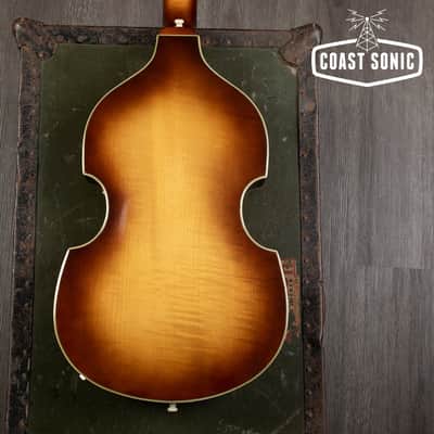Vintage 1970 Hofner 500/1 Violin Bass Made in Germany Beatle Bass image 15