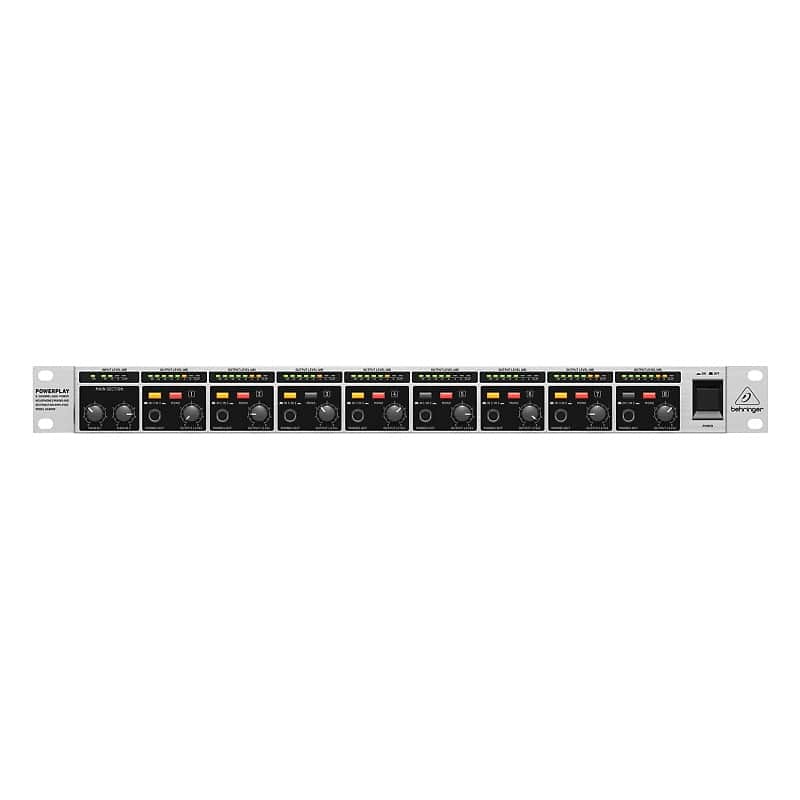 Behringer HA8000 V2 Powerplay 8-Channel Headphone Amp image 2