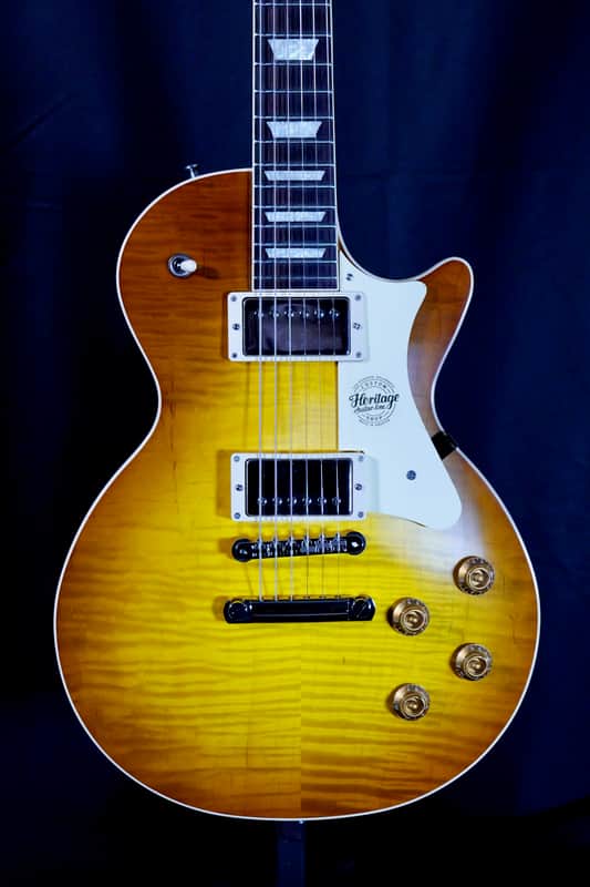 Heritage Custom Core H150 Factory Special Black Limba Honeyburst image 1
