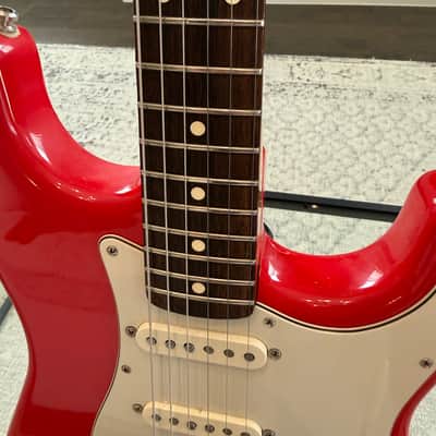 Fender 2003 Mark Knopfler Signature Fender Stratocaster 2003 - Red image 4