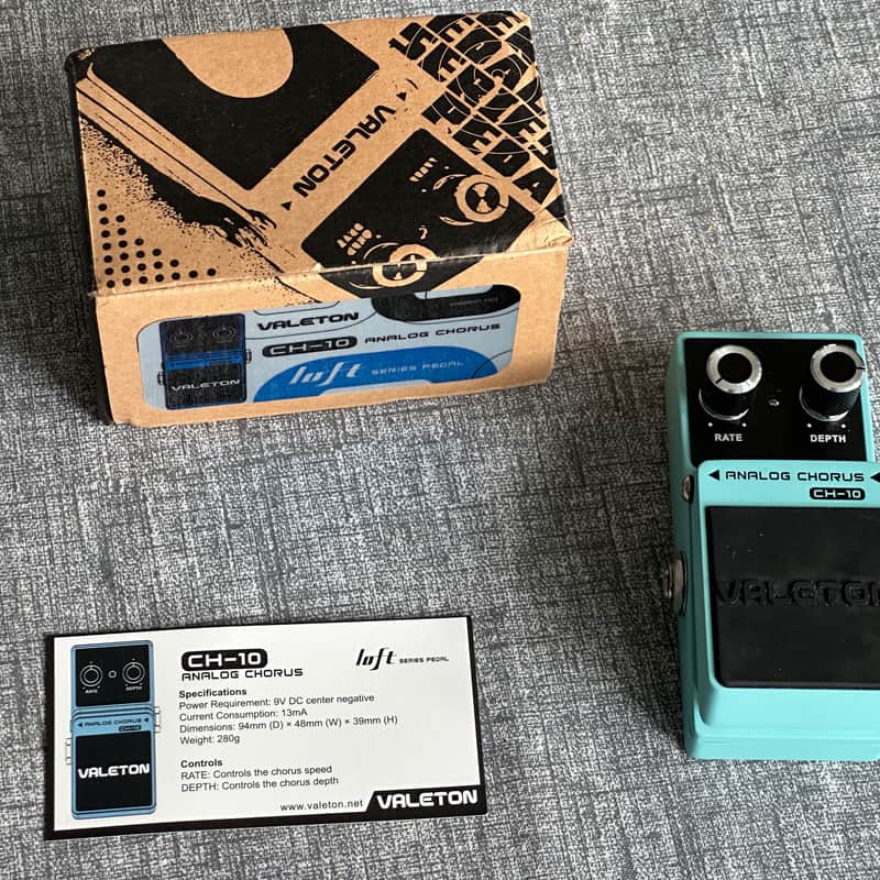 2010s Valeton Loft CH-10 Analog Chorus Blue