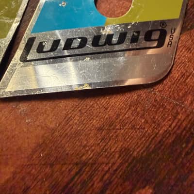 Vintage Ludwig B/O Badges 70s (Lot of 3) image 4