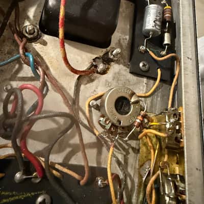 1967 Fender Deluxe Reverb Blackface image 20