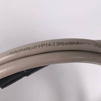 Transparent HP14-2 Speaker Cable 2x5.25ft. 14AWG Banana Terminations (Pair) image 5
