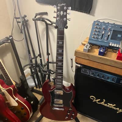 Epiphone SG G-400 1999 Heritage Cherry Korea image 2